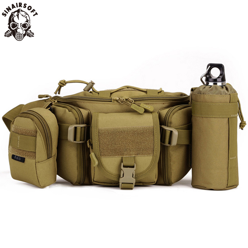 Comprar Bolsa táctica Molle para caza, riñonera táctica, bolsas EDC, bolsa  para cinturón impermeable