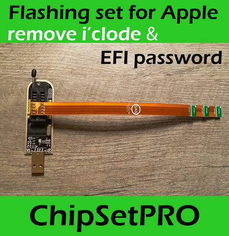 Intermitente herramienta de servicio CH341A SPI FLASH ROM de EFI para Apple MacBook J6100 aire Pro 2017 ► Foto 1/2