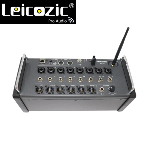 Mezclador Digital de entrada Leicozic XR16 X AIR 1:1 16 para tabletas ipad/android con Wifi integrado y grabadora estéreo usb, consola de mezcla ► Foto 1/1