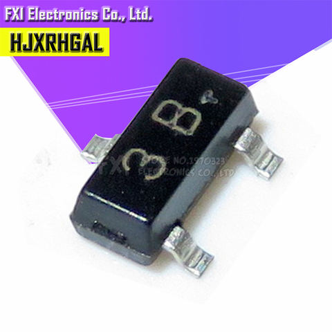 100 Uds BC856B BC856 SOT23 SOT SMD SOT-23 SOT23-3 3B transistor nuevo original ► Foto 1/2