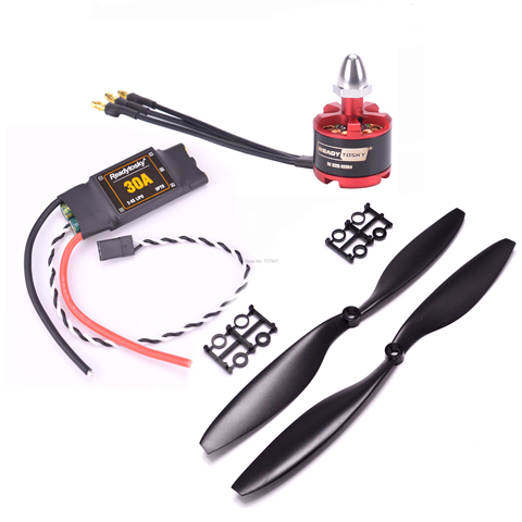 30A / 40A CES dispositivos optoelectrónicos 2-6S sin escobillas ESC controlador electrónico de velocidad + RS2212 2212 920KV CW / CCW a 2-4s Motor sin escobillas 1045 Prop ► Foto 1/6