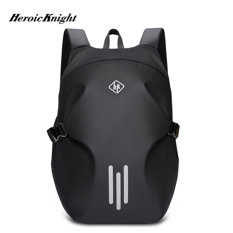 Heroico Caballero mochila de viaje de hombres bolsa casco al aire libre de la motocicleta mochila impermeable Wactics mochila joven bolsa de hombre personalidad ► Foto 1/6