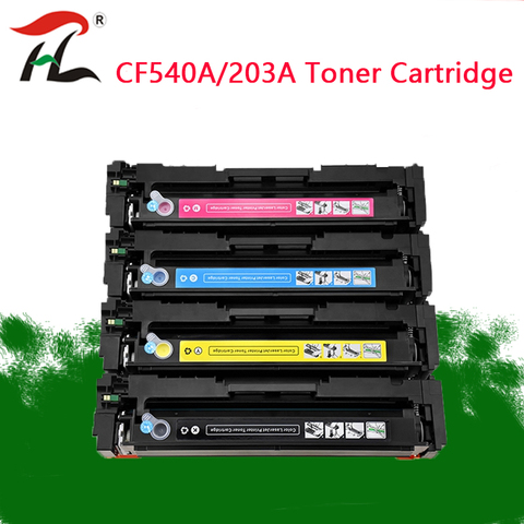 Cartucho de tóner Compatible con impresora hp 203A, CF540A 540a, para HP LaserJe Pro M254nw M254dw MFP M281fdw M281fdn M280nw ► Foto 1/6