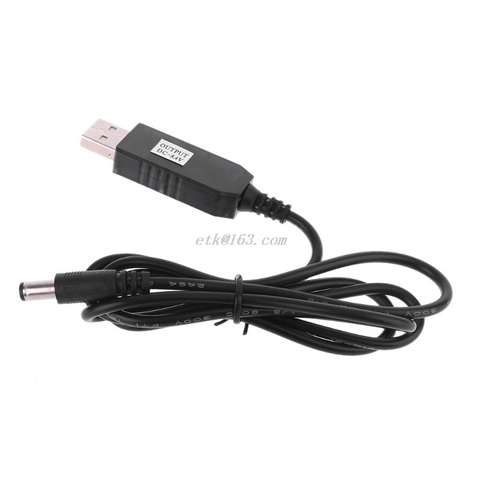 Convertidor de línea de carga para paquete de batería de litio, Cable de carga Universal USB de 5V a 4,2 V, 8,4 V, 12,6 V, CC de 5,5x2,1mm ► Foto 1/6