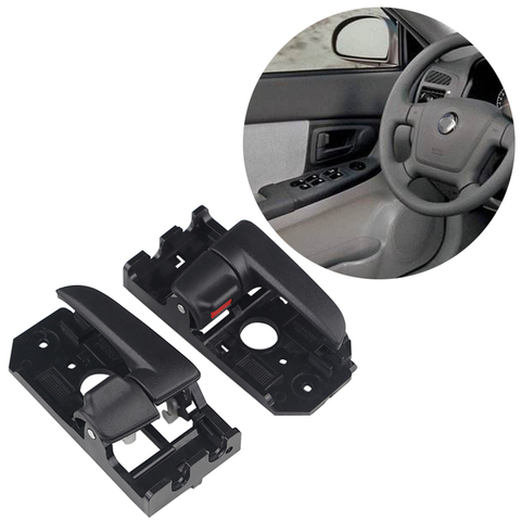 Interior dentro de la manija de la puerta Handel para Kia Spectra Spectra5 2004-2006 del interior del coche manejar tazón en el coche de izquierda y derecha 82610-2F000 ► Foto 1/6