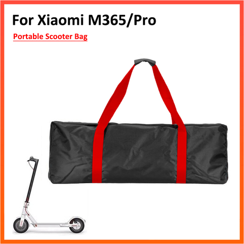 Plegable moto portátil bolso bolsa de transporte bolso para Xiaomi Mijia M365 Ninebot Universal Scooter Eléctrico ► Foto 1/6