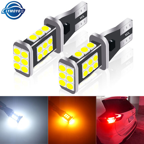 Uds T15 W16W luz LED de respaldo de reserva lámpara Canbus bombillas 3030 24chips ningún Error de alta potencia LED Canbus 921 912 W16W bombilla LED de coche ► Foto 1/6