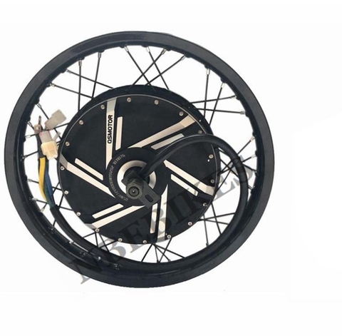 273 Spoke QS Hub Motor(50H) 12000-16000W tipo V3, diseñado para motocicleta eléctrica, velocidad máxima se puede personalizar a partir de 120KMPH. ► Foto 1/6