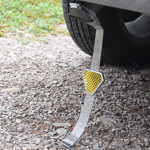 Cinturón antiestática electrostático Universal con tiras reflectantes para coche ► Foto 1/6