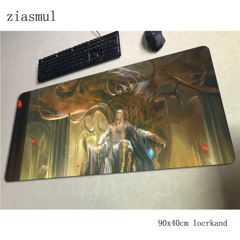 De El Señor de los anillos mouse pad 90x40cm alfombrilla xl juegos ratón jugador de caucho Natural alfombrillas de ratón personalizadas teclado pc pad ► Foto 1/4