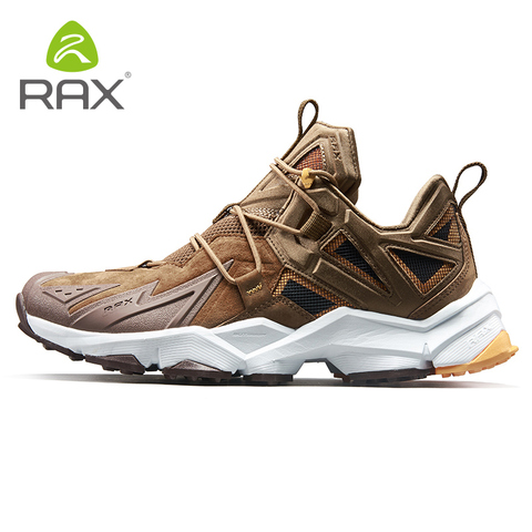 Rax-zapatos de senderismo impermeables para hombre, zapatillas de exterior ligeras, zapatos de correr en el exterior, de montaña, de Trekking ► Foto 1/6