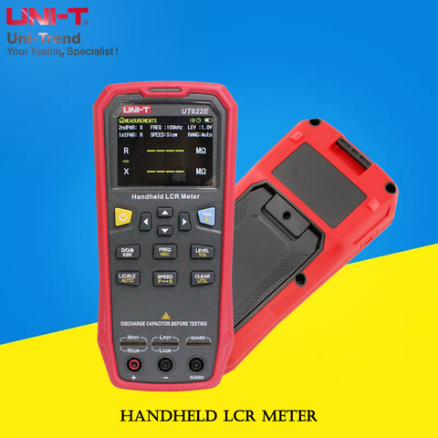 UNI-T UT622E/C/de alta precisión medidor LCR de mano; Componente industrial parámetro inductancia capacitancia resistencia probador ► Foto 1/6