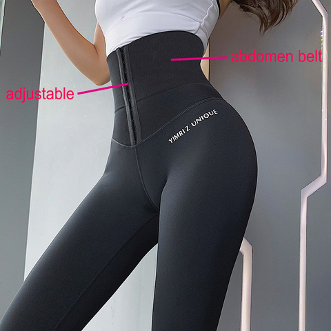 LANTECH-pantalones de Yoga sin costuras para mujer, ropa deportiva elástica de cintura alta, para ejercicio, polainas Activewear ► Foto 1/6