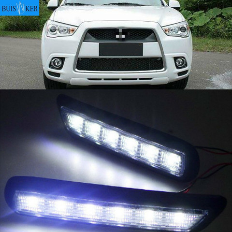 LED DRL luz led de conducción diurna para MITSUBISHI OUTLANDER SPORT RVR ASX 2010-2012 para Mitsubishi ASX 2 uds ► Foto 1/5