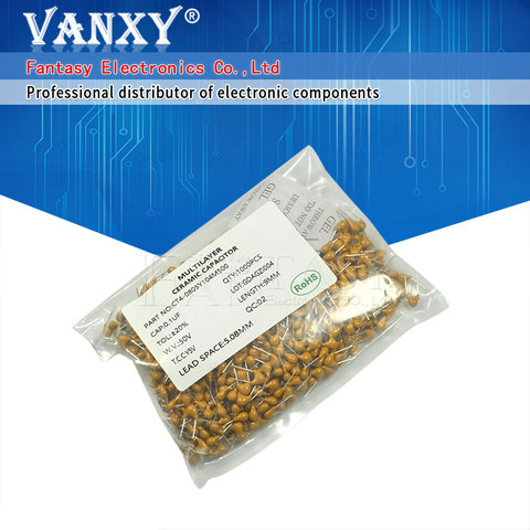 1000 Uds 50V monolítico condensador de cerámica 10PF ~ 10UF 22PF 47NF 220NF 1NF 1UF 4,7 UF 100NF 330NF 0,1 UF 102, 104, 105, 106, 103, 473, 334 ► Foto 1/4