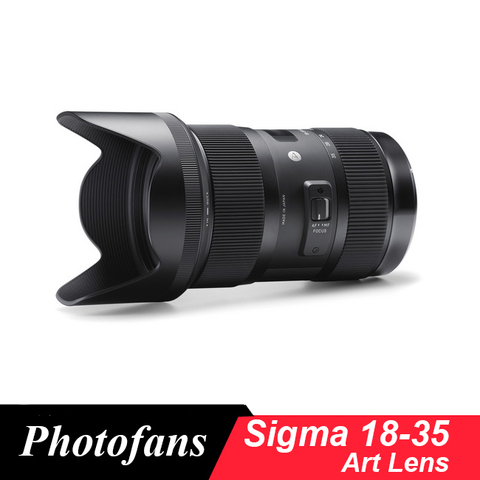 Sigma-lente de 18-35mm F1.8 Art DC HSM para cámaras Nikon Canon Dslr ► Foto 1/1