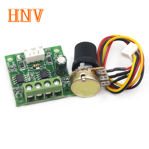 Controlador de velocidad del Motor PWM, regulador automático de Motor DC, módulo de Control de bajo voltaje DC 1,8 V a 15V 2A DIY ► Foto 1/6