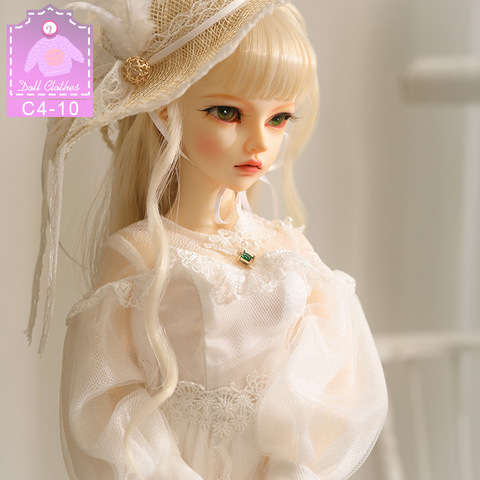 BJD LDS Cai girl 1/4, ropa de pecho grande, vestido de muñeca BJD, accesorios para cuerpo femenino, vestido de talla MSD ► Foto 1/6