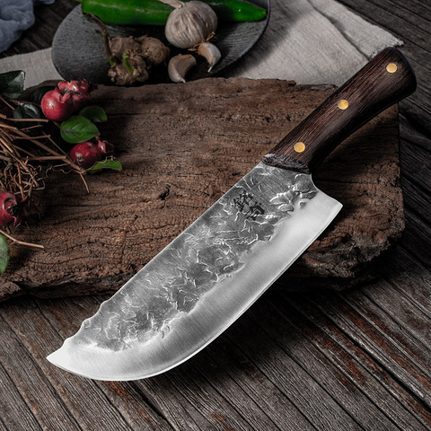 CHUN cuchillo de matanza de corte de carne Multi-propósito cuchillos de mano de cocina herramientas de cocinero cocina cortar helicóptero chino Cleaver ► Foto 1/6