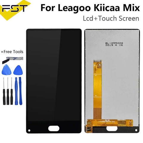 Pantalla LCD mixta de 5,5 pulgadas para móvil, montaje de digitalizador con pantalla táctil, accesorios de teléfono para Kiicaa Mix, pieza de reparación y herramientas, para LEAGOO Kiicaa ► Foto 1/5