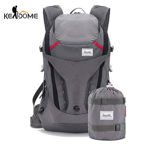 Mochila resistente al agua plegable y portátil, ligera, ultraligera, para exteriores, Unisex, para viajes, senderismo, X228D ► Foto 1/6