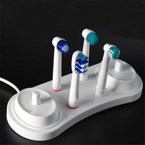 Soporte de Base de cepillo de dientes eléctrico Braun para Oral B, soporte de cabeza de cepillo de dientes eléctrico, utensilios para el baño, Agujero cargador ► Foto 1/6