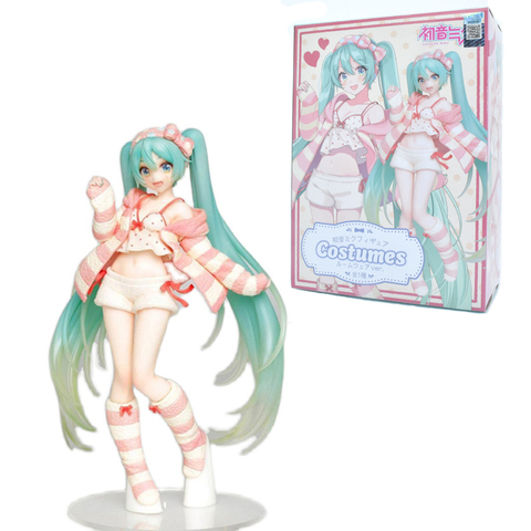 Figura DE ACCIÓN DE Hatsune Miku, modelo de Anime, muñeco de PVC, Decoración, regalo, caja exquisita ► Foto 1/6