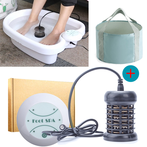 Máquina de masaje iónico para pies, masajeador pies para baño, Desintoxicación de pies, Aqua Cell, Spa, Aqua ► Foto 1/6