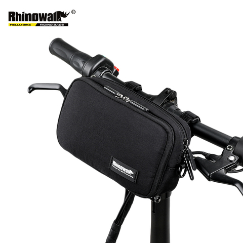 Rhinowalk-marco para manillar multifuncional para bicicleta, bolso cesta frontal para ciclismo, marco de tubo, soporte para teléfono, hombro, b ► Foto 1/6