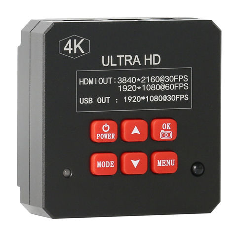 4K UHD 38MP 1080P HDMI USB Industrial cámara de Video de microscopio C montaje electrónico Micrsocope cámara para PC de teléfono PCB de inspección ► Foto 1/6