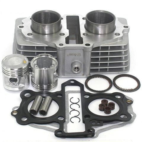 Kit de cilindro de alta calidad para motor Honda CB125 TWIN CA125 Rebel CD125 CB125T CBT125 CM125 244FMI 247FMJ 125cc to150cc, nuevo ► Foto 1/5