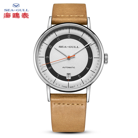 Reloj mecánico automático Seagull para hombre, correa, informal, simple, resistente al agua, Serie Nacional, 819.93.6098, novedad de 2022 ► Foto 1/1