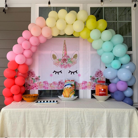 De arco de globos arco set de guirnaldas fiesta de cumpleaños decoración de boda bebé ducha globo de suministros para fiestas soporte Decoración ► Foto 1/6