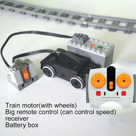 Leduo-piezas técnicas de motor de tren, herramienta multifunción de potencia, servobloques, base de tren, juegos PF, Compatible con todas las marcas ► Foto 1/3