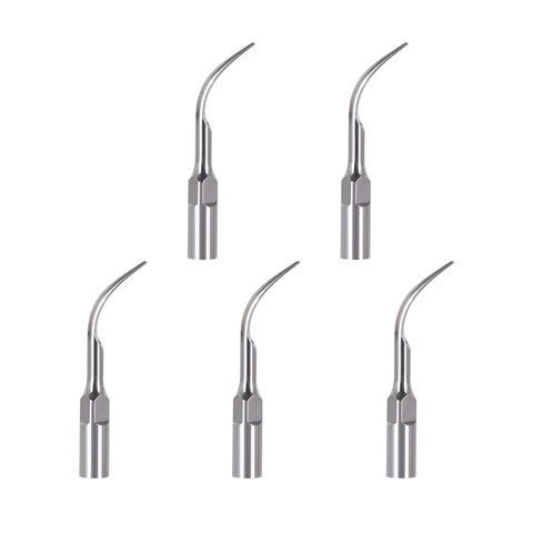 Nuevo 5pc G1,G2,G3,G4,P1,P3 puntas para raspador Dental para escalador ultrasónico Handpiece Dental escalador ultrasónico Tip ► Foto 1/6