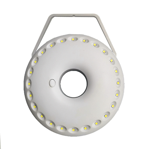 KB501-lámpara colgante con 24 luces led redondas, iluminación para exteriores, camping, pesca, reparación de automóviles, bricolaje ► Foto 1/6