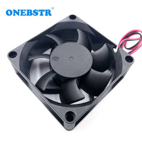 7025 sin escobillas ventilador 24V DC 12V 70X70X25mm computadora PC CPU caso ventilador de refrigeración de 7cm 70mm 2PIN 3PIN XH2.54 refrigerador Fans envío gratis ► Foto 1/6