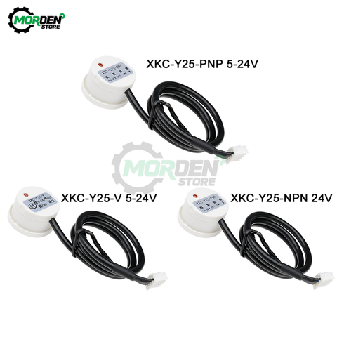 Sensor de nivel de líquido sin contacto T12V XKC-Y25-PNP, Detector de nivel de adherencia exterior, NPN, PNP, RS485, CC, 5V-24V ► Foto 1/6