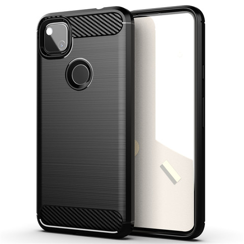 Parachoques a prueba de golpes para Google Pixel 4A Funda para Pixel 4A 5 4 XL Funda protectora de silicona suave Parachoques de teléfono para Google Pixel 4A ► Foto 1/6