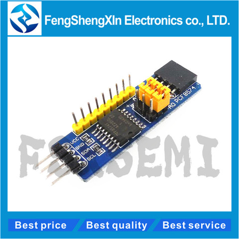 Interfaz I2C PCF8574, placa de expansión IO de 8 bits, módulo de desarrollo de evaluación de I2C-Bus, 1 Uds. ► Foto 1/3