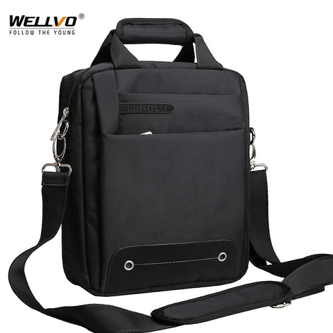 Bolso de hombre 2022 bolsos de hombro de moda para hombre de alta calidad Oxford Casual bolsa de mensajero para hombre de negocios con cremallera bolsas de viaje XA157ZC ► Foto 1/6