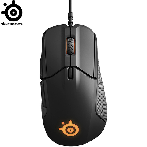 SteelSeries Rival 310-ratón para videojuegos 12000 CPI TrueMove3, Sensor de ratón óptico, botones de disparo divididos, ratón de iluminación RGB ► Foto 1/5