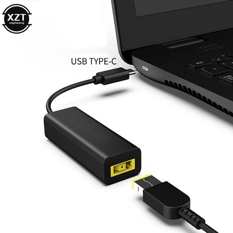 Convertidor de enchufe USB tipo C hembra a cuadrado, Cable de carga rápida  USB-C, adaptador