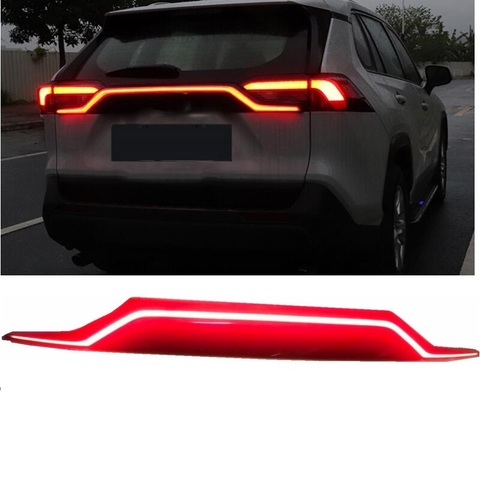 Luces led exteriores de freno trasero para coche, luces de señal de giro de alta addonal, iluminación apta para RAV4 RAV 4 2022, luz cálida ► Foto 1/6