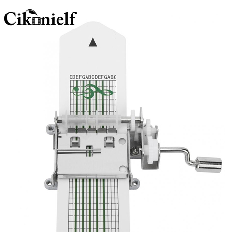 Cikonielf-caja de música con perforador y cintas de papel, caja de música manual, DIY ► Foto 1/6