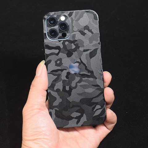 Pegatina protectora trasera de camuflaje para iPhone, película decorativa para iPhone 12 11 Pro Max mini XR SE2 XS iPhone 7 8 5 SE 5s 6s 6 Plus ► Foto 1/6