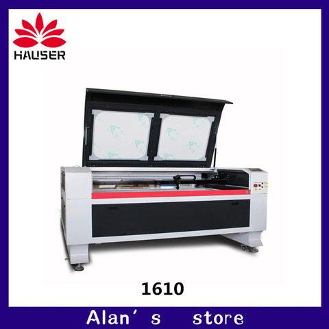 Máquina de grabado láser co2 de alta potencia, cortador láser de 1610 w, tamaño de trabajo de 100x1600mm, 1000 ► Foto 1/6