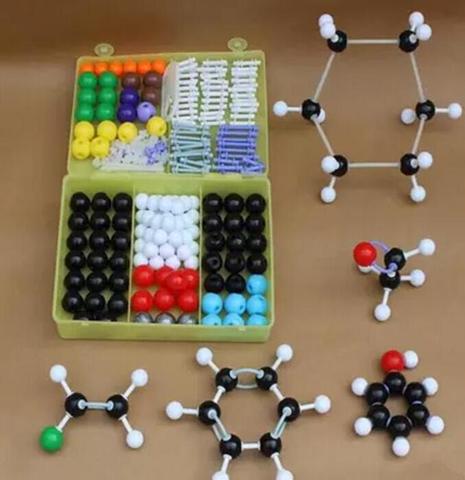 Kit de modelismo Molecular de química orgánica, para profesores y estudiantes de secundaria ► Foto 1/3