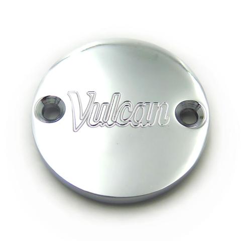 Tapa de depósito de líquido de frenos cromado para motocicleta Kawasaki Vulcan, tapa de depósito de líquido de frenos cromado para motocicleta Kawasaki Vulcan 800 2003-2012 2001 ► Foto 1/6