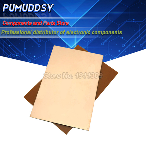 1 pieza FR4 PCB 10x15cm 10*15 Placa de cobre de un solo lado DIY PCB Kit placa de circuito laminado ► Foto 1/1